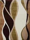 Home Dynamix Area Rugs: Sumatra Rug: 8559C-548 Brown Green