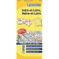 Indre-et-Loire, Maine-et-Loire (Michelin Local Maps)