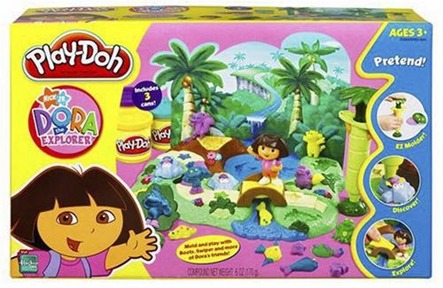 Childrens Toyshop  Toys : Play-Doh Dora Playset