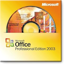 Microsoft OEM Office 2003 Professional Edition - 1 Pack