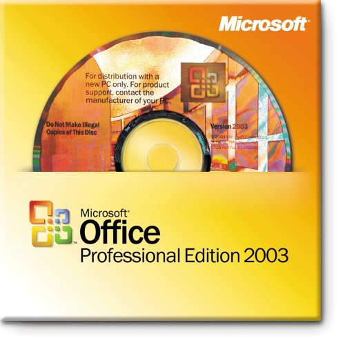 Microsoft OEM Office 2003 Professional Edition - 1 Pack