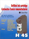 Cartouche Encre Noir Remanufacturé Hewlett Packard HP 51645AE / HP 45 / HP45 - 45ml