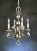 Kichler 2494TGP Prague Chandelier Tuscan Gold with Antique Pewter Height: 22