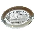 Polished Pewter Tennis Bread Tray