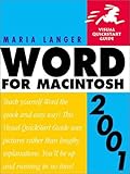 Word 2001 for Macintosh (Visual QuickStart Guide)