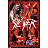 Slayer Group Live Music Poster Print - 24x36