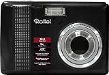 Rollei Compactline 130 Digitalkamera (10 Megapixel, 3-fach opt. Zoom, 6,4 cm (2,5 Zoll) Display) schwarz - 