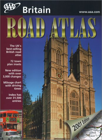 City Travel Guides Discounted  Books : AAA 2001 Britain Road Atlas