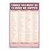 Things You Must Do To Make Me Happier Message Pad