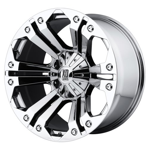24x10 KMC XD Monster (Chrome) Wheels/Rims 6x135/139.7 (XD77824067225)