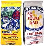 New Hope Mills, Buttermilk and Oat Bran Pancake mixes assorted: Box of 4