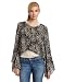 Winter Kate Women's Long-Sleeve Roque Cropped Bed Jacket