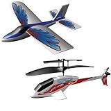 Silverlit 87380 - PicooZ & X-Twin Sport Set, Hubschrauber + Flugzeug + 2 Fernbedienungen - 