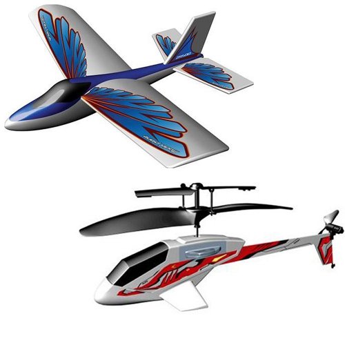 City Travel Guides Discounted  Spielwaren : Silverlit 87380 - PicooZ & X-Twin Sport Set, Hubschrauber + Flugzeug + 2 Fernbedienungen