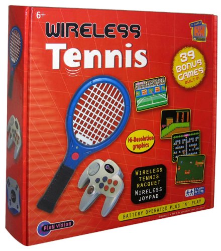 Buy Wireless Tennis (Plug n Play TV Games) online at Discounted New and Used prices. Delivered to your door with Childrens Toyshop.com