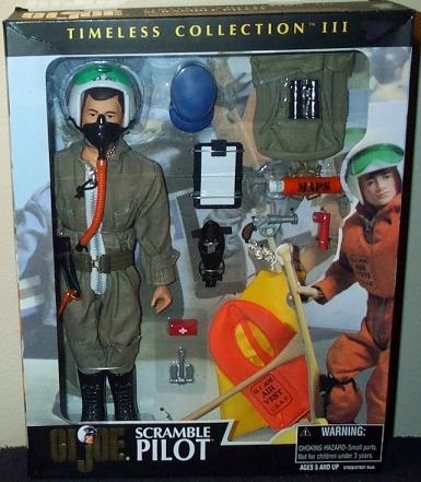 GI Joe Timeless Collection SCRAMBLE PILOT 12 Action Figure (2000 Hasbro)