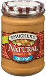 Smucker's Natural Creamy Peanut Butter 16 oz