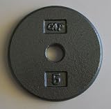 5 lb. Grey Standard Plates (Pair)