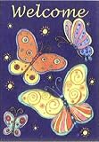 Nightflight Butterflies - Toland Art Banner