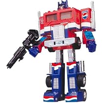 Transformers Optimus Prime Pepsi Convoy Action Figure