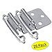 Cosmas 17139-CH Polished Chrome Cabinet Hardware Hinges Variable Overlay - 25 Pair Pack