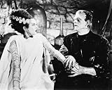 BRIDE OF FRANKENSTEIN 24X36 B&W POSTER PRINT