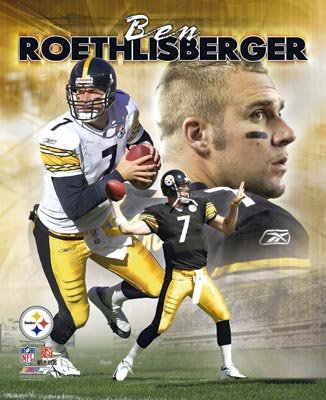 Ben Roethlisberger Steelers 8x10 Photograph AAGN016