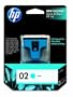 HP 02 Cyan Ink Cartridge in Retail Packaging