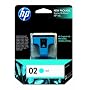 Original HP 02 Cyan Ink Cartridge in Retail Packaging
