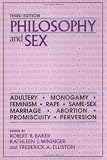 Philosophy and Sex