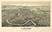 Historic Maps - Latrobe Bird's Eye View Map 1900 Pennsylvania - Westmoreland County - Latrobe, Pennsylvania 1900. 36x54