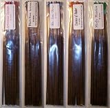 Review Evolve  / Botanical Incense Assortment #2 - 100 Sticks - Applewood, Blue Lotus, Essence of Amber, Honeysuckle, Misty Meadow