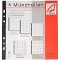 Aulfes 2154-06 - M�nzenh�llen klar Plastik 12 F�cher 5 St�ck