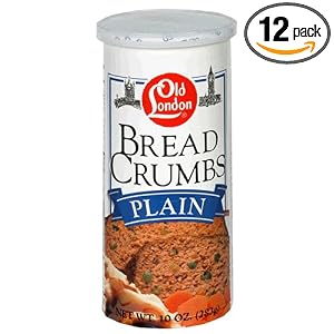 Old London Bread Crumbs, Classic, 10-Ounce Cans (Pack of 12) by Old London