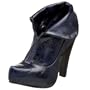 Dollhouse Women's Hugo Bootie,Blue,11 M US
