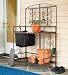 Rust-Resistant Steel Scroll Potting Bench with Lift-Out Soil Reservoir