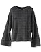 Acid-washed boxy sweater