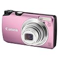 Canon PowerShot A3200 IS Digital Camera - Pink (14.1MP, 5x Optical Zoom) 2.7 inch LCD
