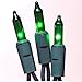 100-Count Green Christmas Light Set