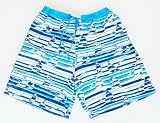 Mens Sailboat Print Print Swim Trunks with Adjustable Elastic Drawstring Waist and Board Short Style Front, 2 Inseam Slit Pockets and Rear Cargo Pocket. Mesh Lined. 2 colors in Sizes S(28/30 M(32/34) L(36/38) XL (40/42)