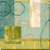 Aquamarine II Gallery Wrap Canvas - 17x16.7