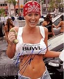 KATIE LOHMANN 8x10 Runway or Print Model Photo Signed In-Person