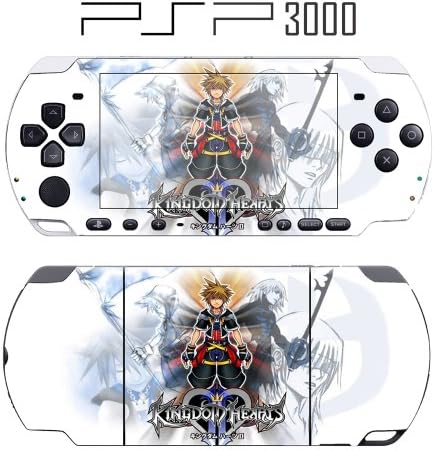 Sony PSP 3000 PlayStation Portable Decorative Video Game Skin Kingdom Hearts Birth by Sleep