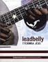 leadbelly: poems (National Poetry Series)