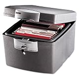 Sentry F3300 Fire-Safe Waterproof File, Letter/Lgl, Steel, 18-1/2 by 21-1/4 by 15-1/8, Charcoal