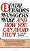 13 fatal errors managers make and how you can avoid them