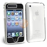 Apple iPhone 3GS 16GB / 32GB Crystal Clear Transparent Snap-On Cover Hard C ....