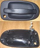 1997-2003 Pontiac Transport Right Side Front Only Black Outside Door Handle replaces OEM 10322200 Partslink GM1311150
