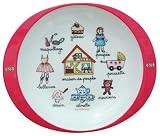 La Chaise Longue ASSIETTE FILLE(レッド)の画像