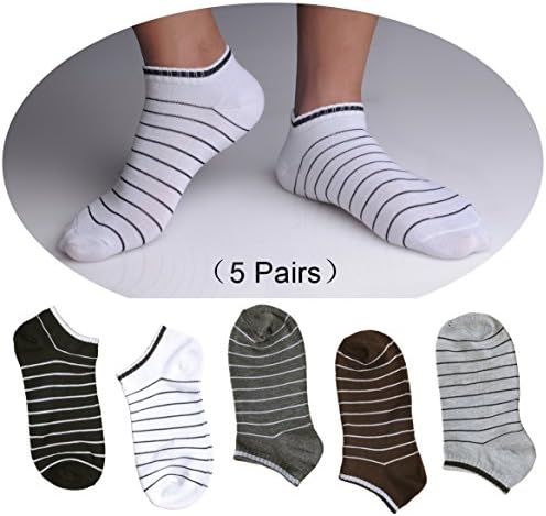 HCSocks Men's Basketball Socks Best Cotton Basketball Socks For Men (5 Pair)